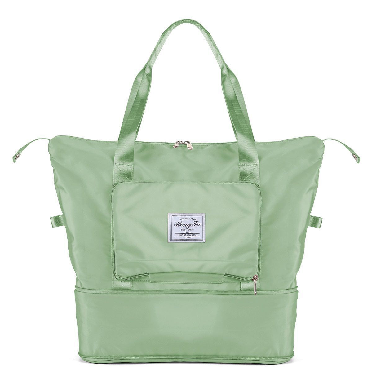 Spacious & Stylish Waterproof Travel Duffel Bag for Women - Collapsible & Expandable!