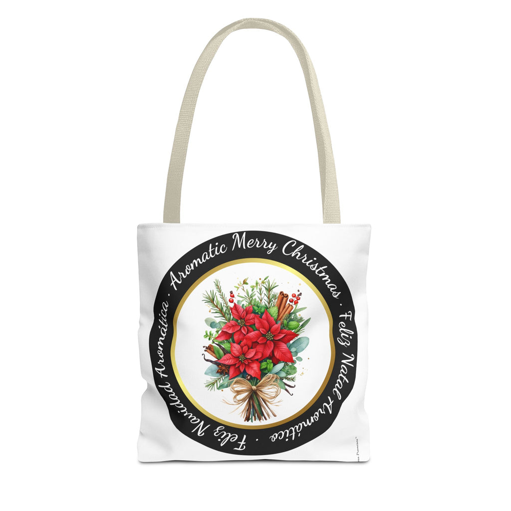 Christmas Herbal Tote Bag in 3 Languages