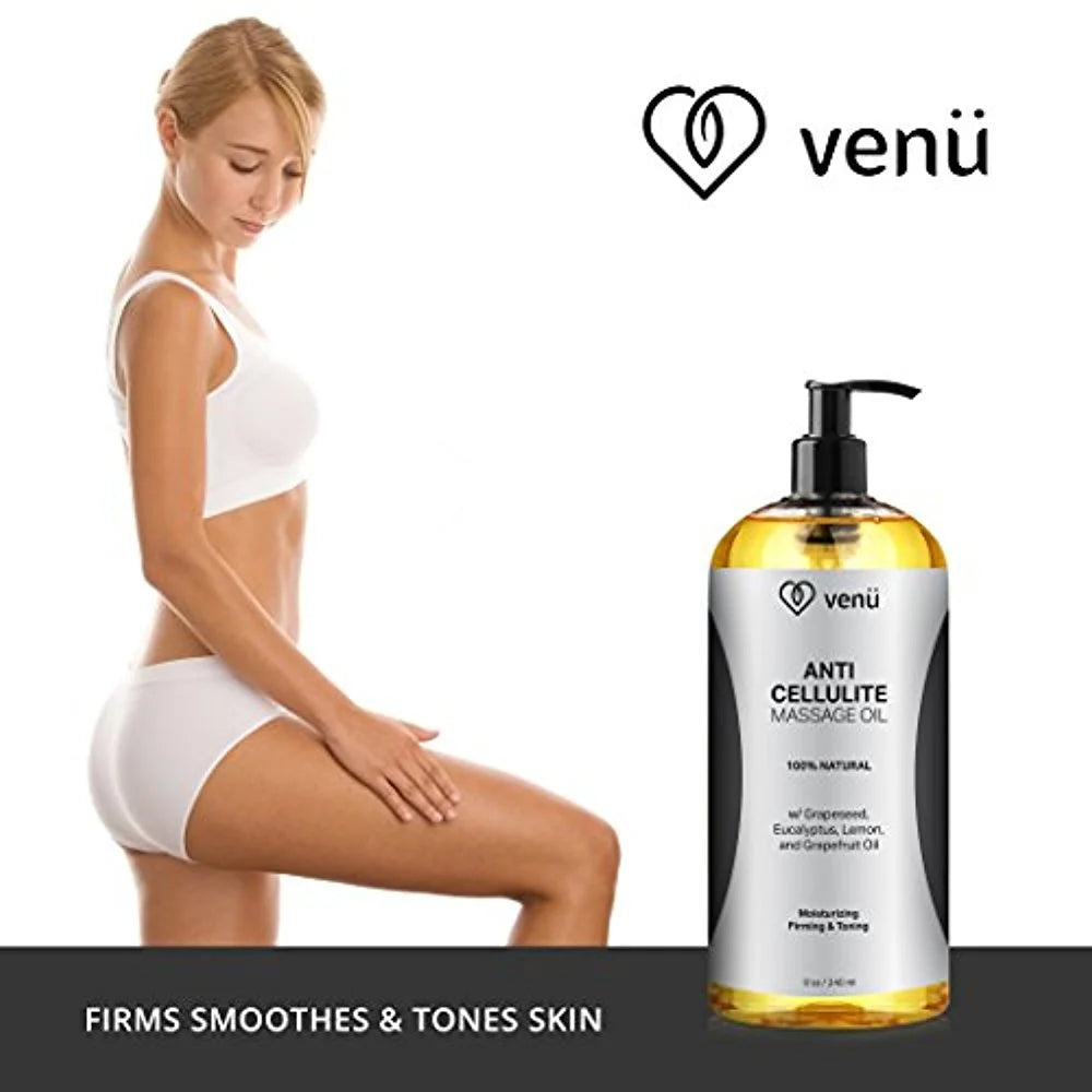 Massage Oil 100% All Natural Deep, Tightens, and Tones Skin Moisturizes