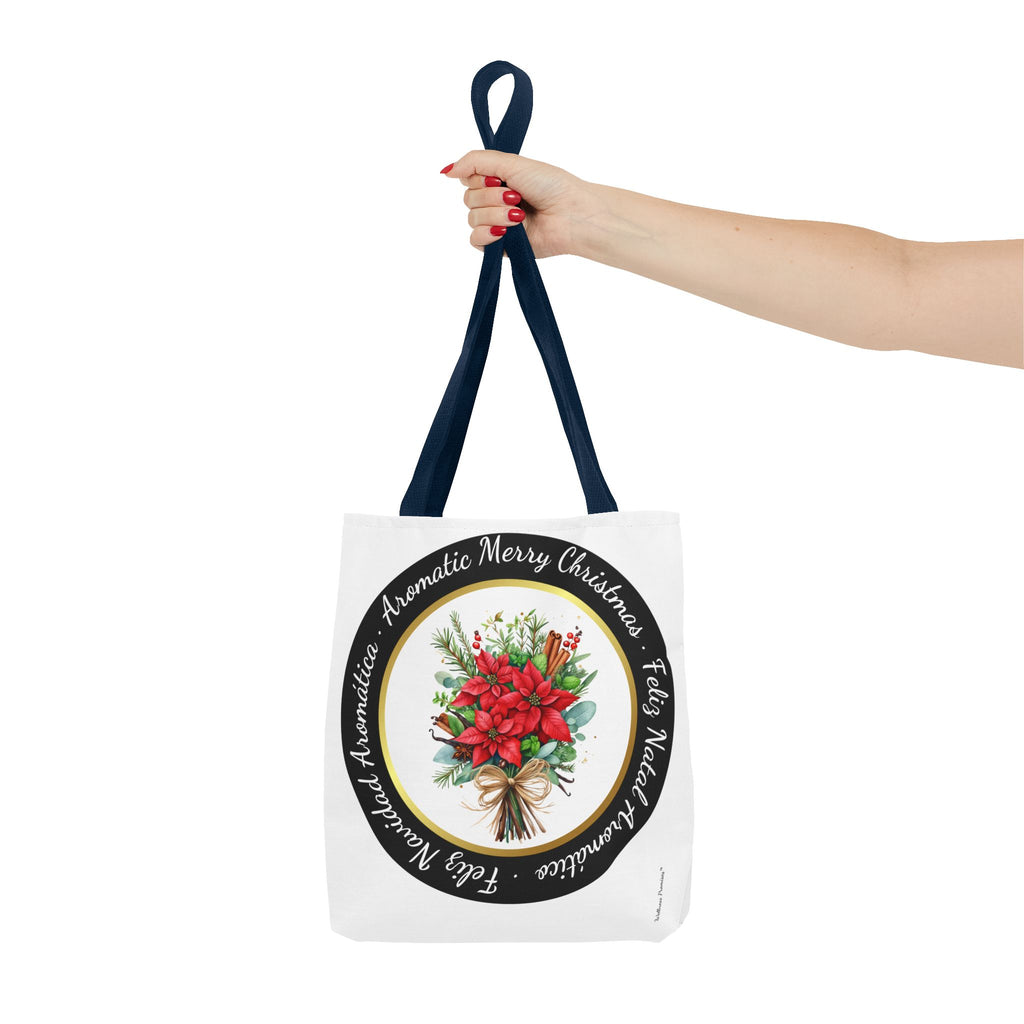 Christmas Herbal Tote Bag in 3 Languages