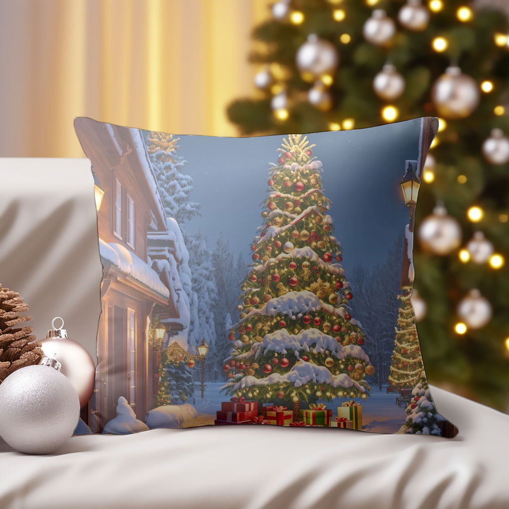 Christmas Tree Throw Pillow for Holiday Decor | Homeezone