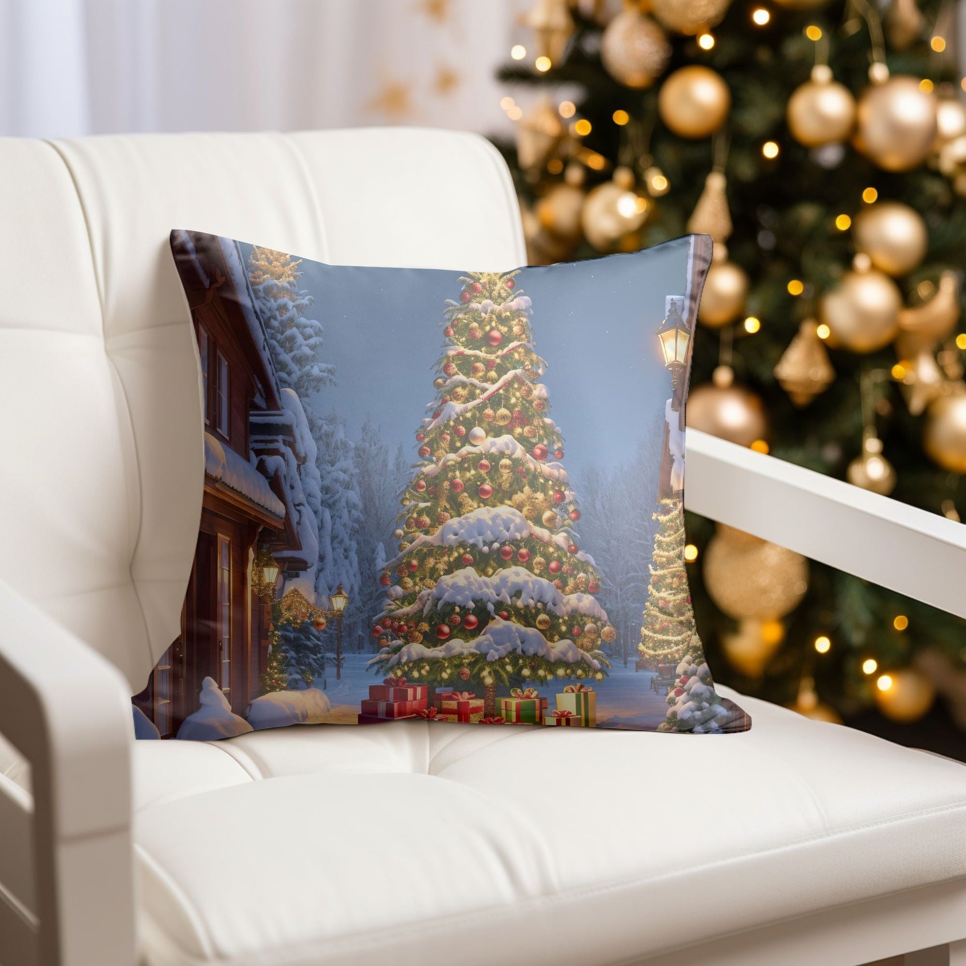 Christmas Tree Throw Pillow for Holiday Decor | Homeezone