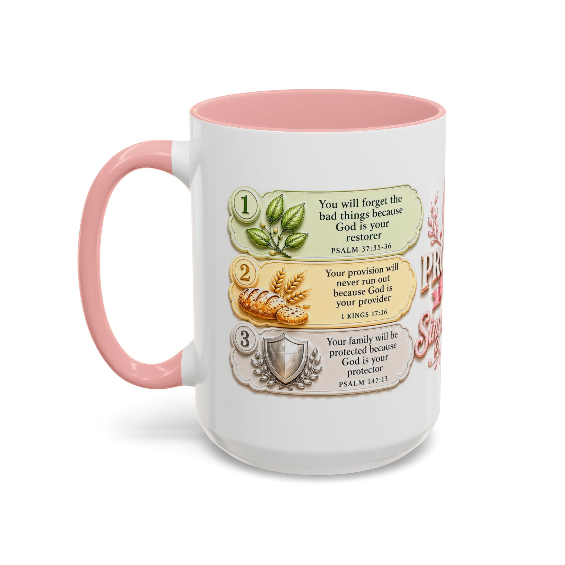 Mug — “6 Promises for Single Women” Inspirational Christian Coffee Mug