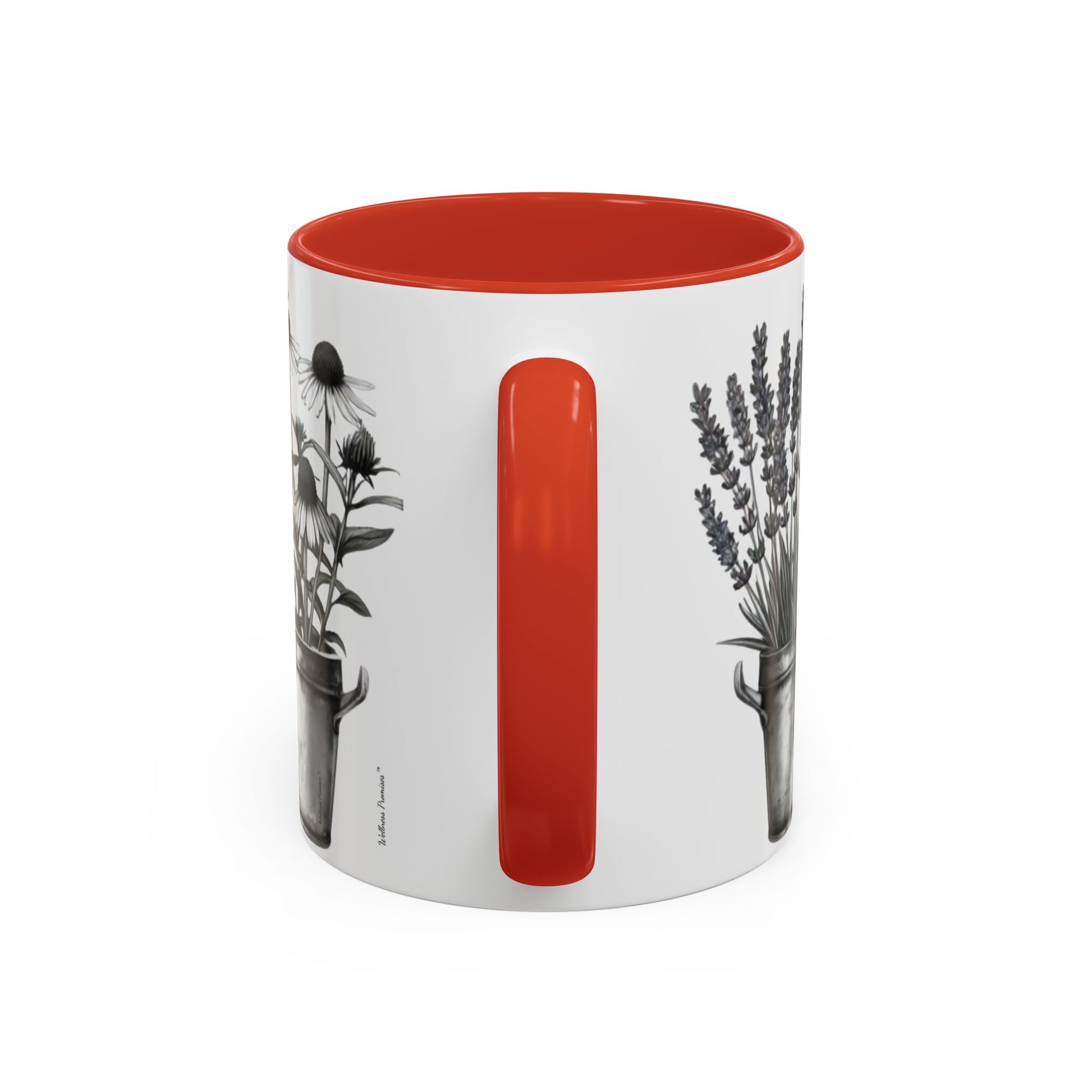 Herb Garden Accent Coffee Mug (Black & White Design) - Green Handle, Botanical Print, Perfect Gift for Plant Lovers, Housewarming, Kitchen Decor, Mother's [...]