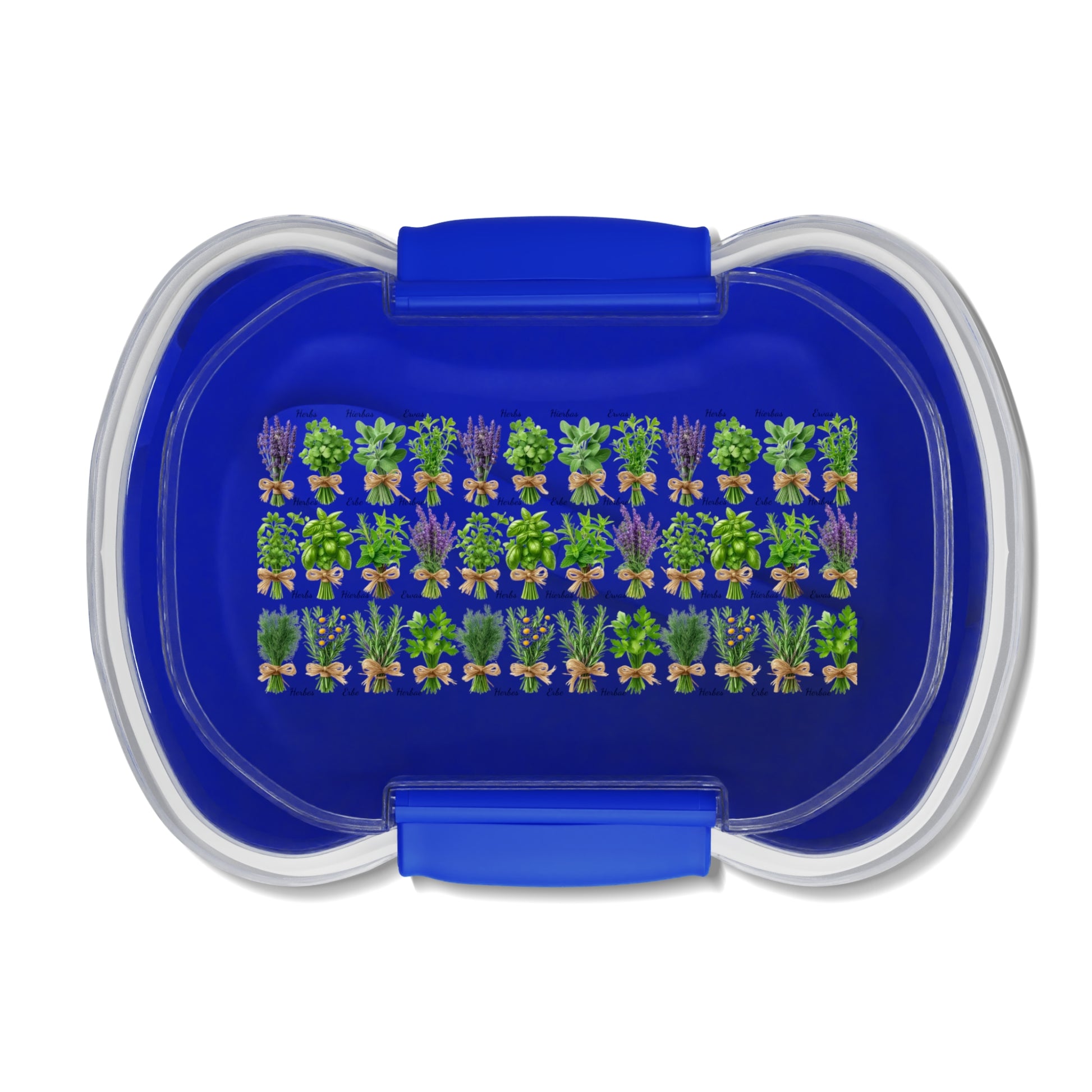 Herbal Two-Tier Bento Box for Meal Prep, Eco-Friendly Lunch Container, Perfect for School, Work, Picnic, and Gardening Enthusiasts