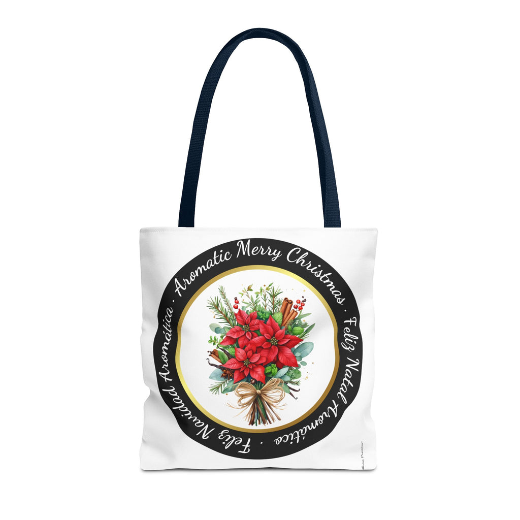 Christmas Herbal Tote Bag in 3 Languages