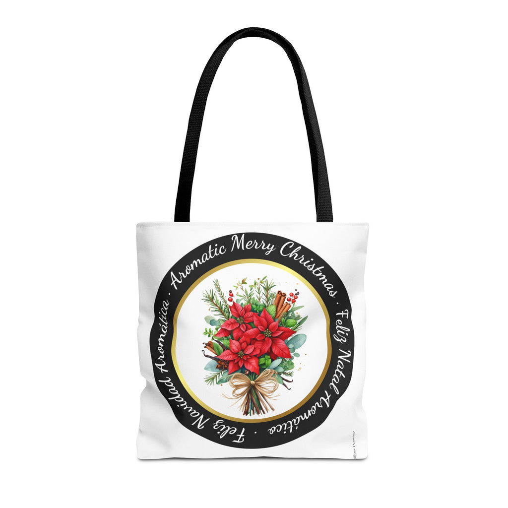 Christmas Herbal Tote Bag in 3 Languages