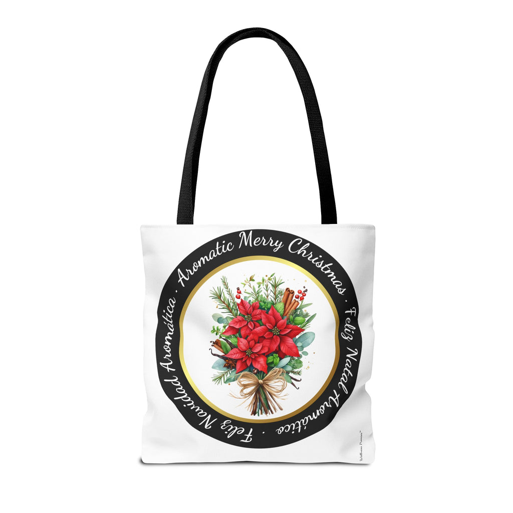 Christmas Herbal Tote Bag in 3 Languages