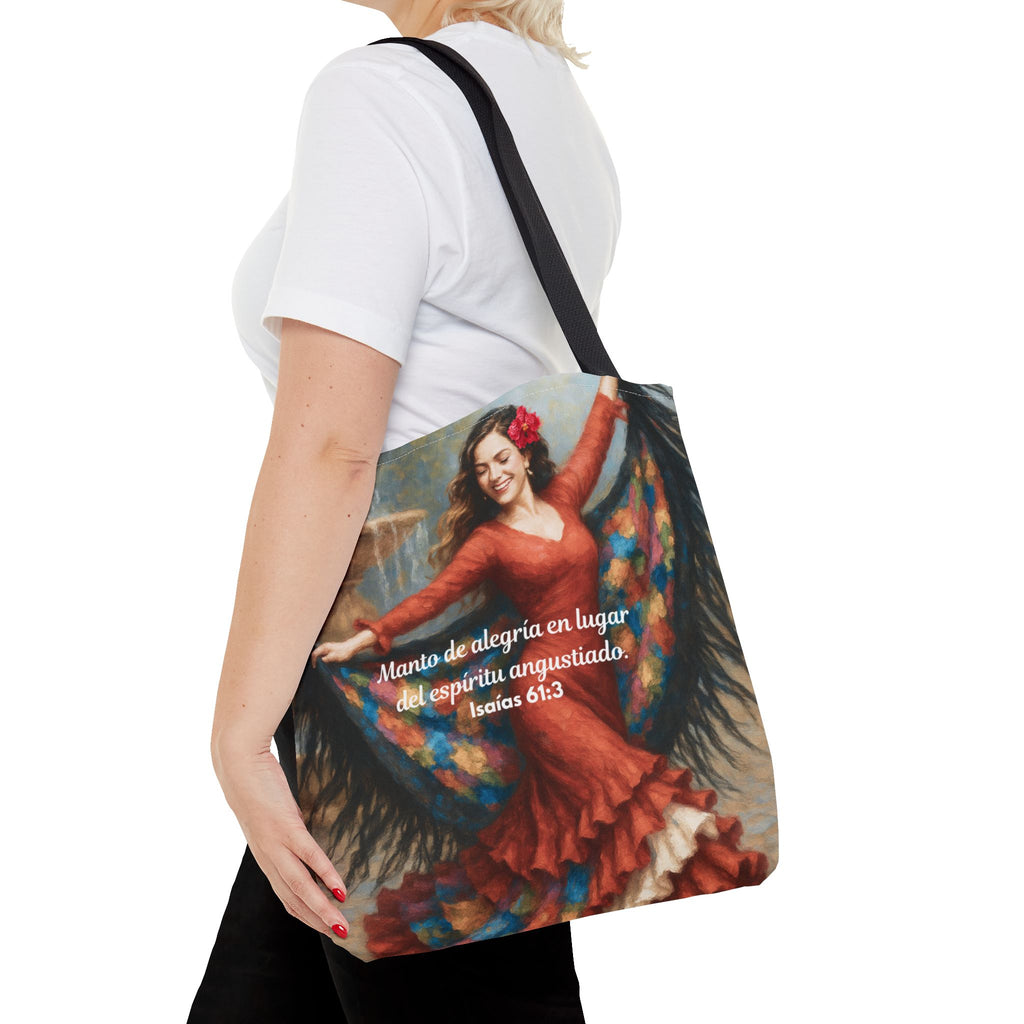 Tote Bag para Estudio Bíblico para Solteras- Bulto para Journaling- 52 Historias para Solteras Resilientes