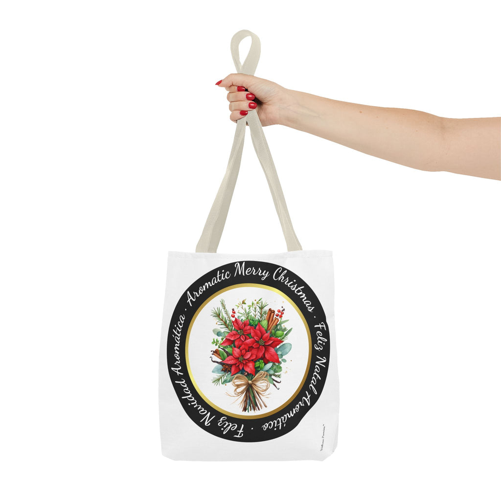 Christmas Herbal Tote Bag in 3 Languages