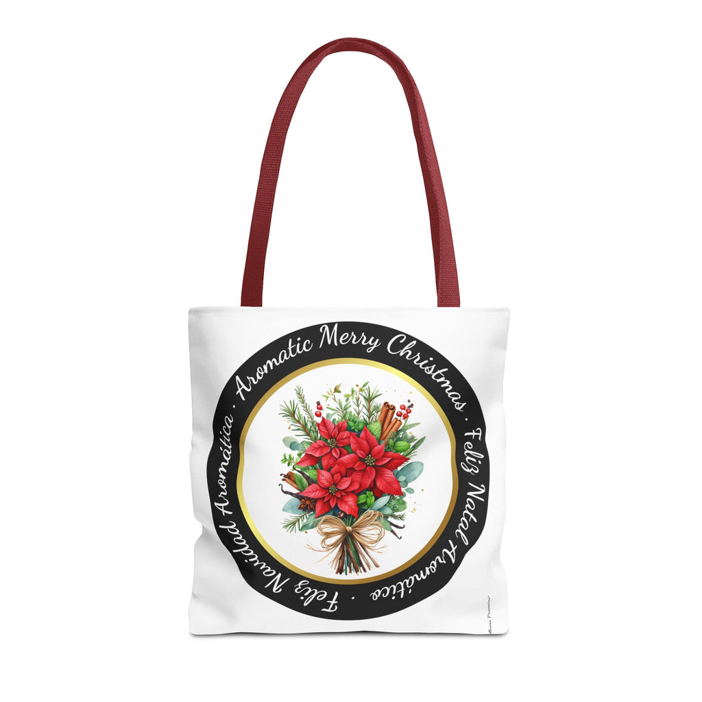 Christmas Herbal Tote Bag in 3 Languages
