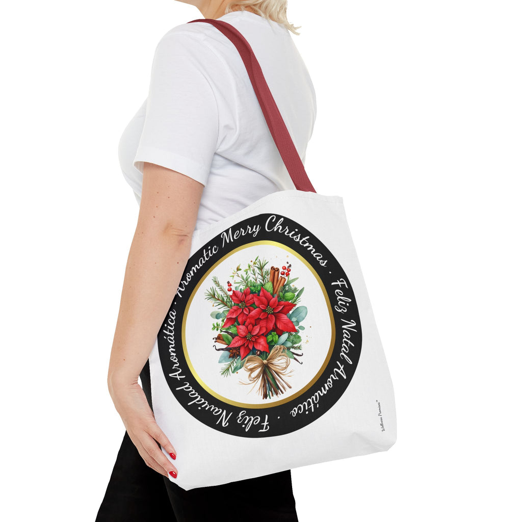 Christmas Herbal Tote Bag in 3 Languages