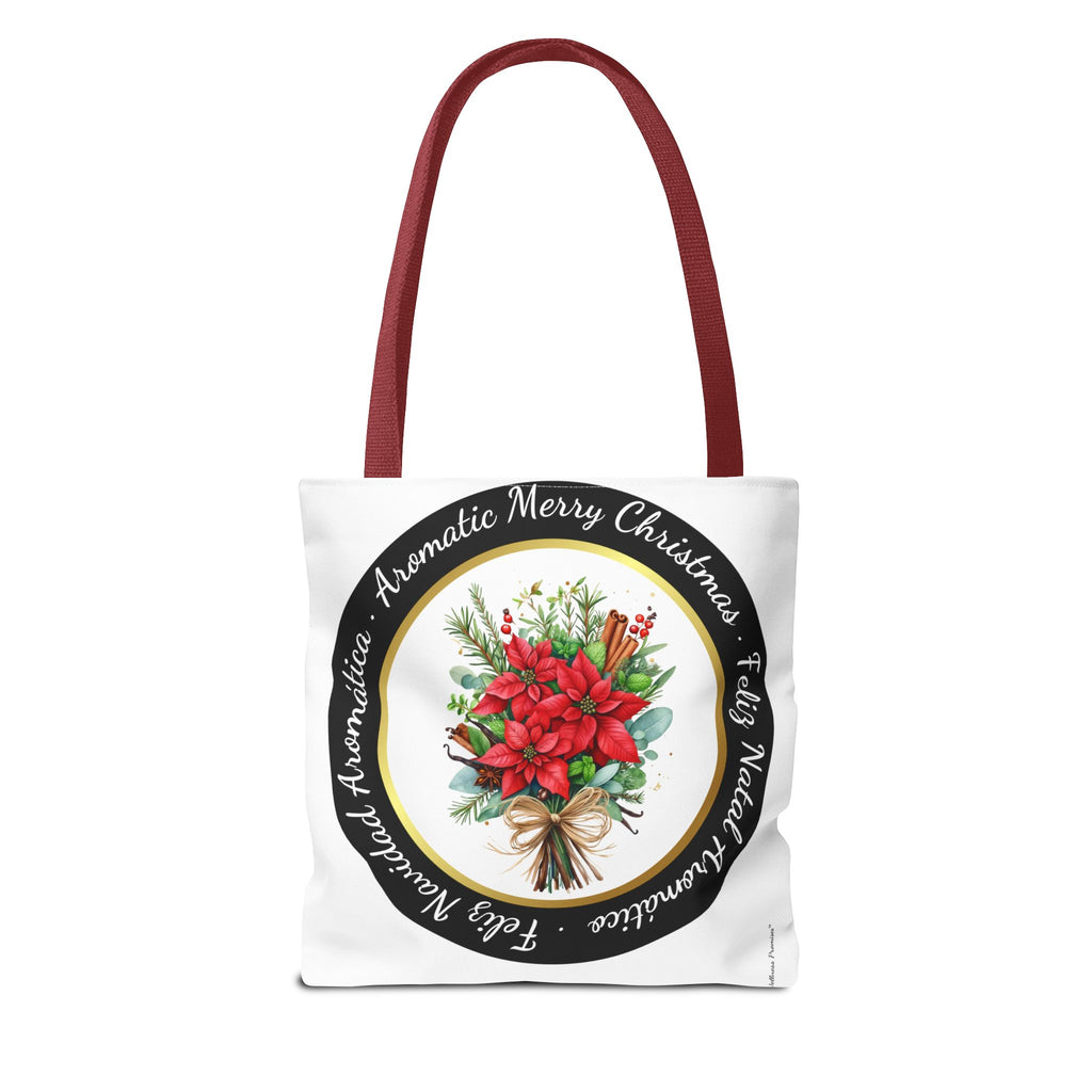 Christmas Herbal Tote Bag in 3 Languages