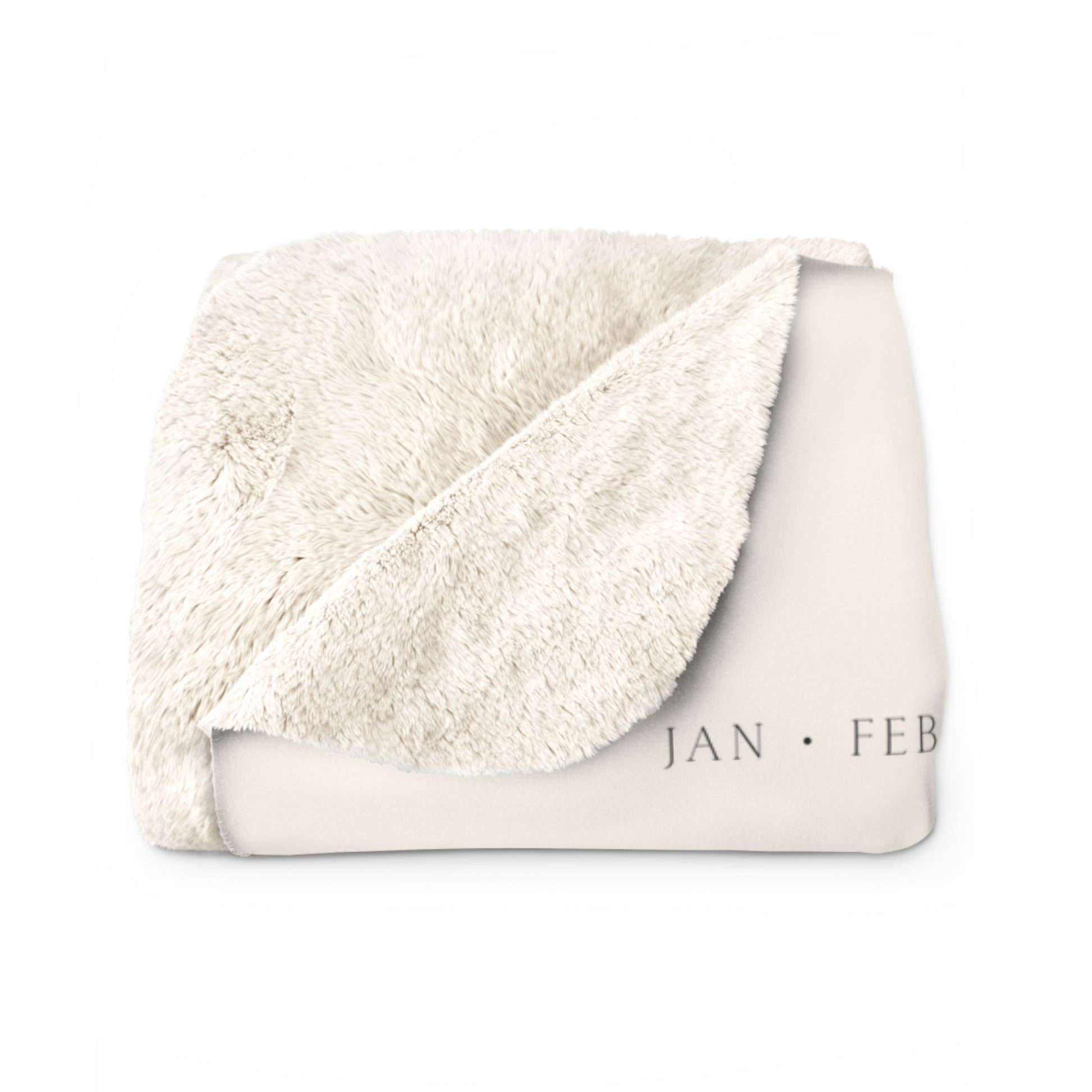 Nativity Sherpa Fleece Blanket – "Celebrate Good News All Year" Christian Christmas Throw with Luke 2:14