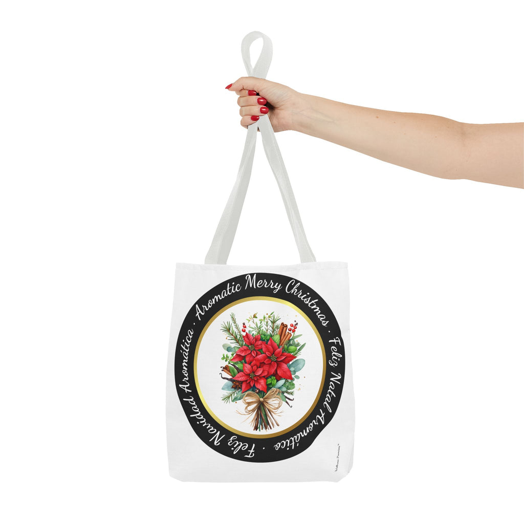 Christmas Herbal Tote Bag in 3 Languages