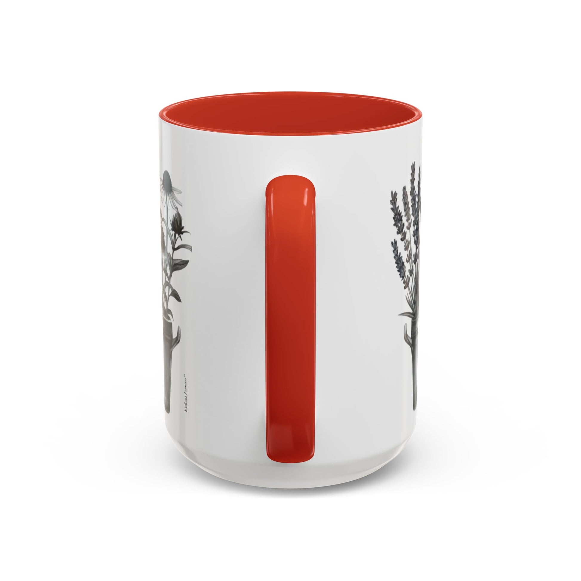 Herb Garden Accent Coffee Mug (Black & White Design) - Green Handle, Botanical Print, Perfect Gift for Plant Lovers, Housewarming, Kitchen Decor, Mother's [...]