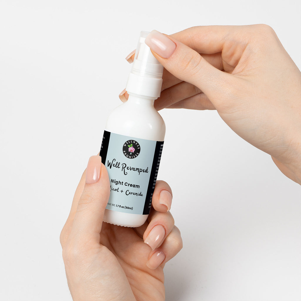 WellRevamped Night Cream - Retinol + Ceramide