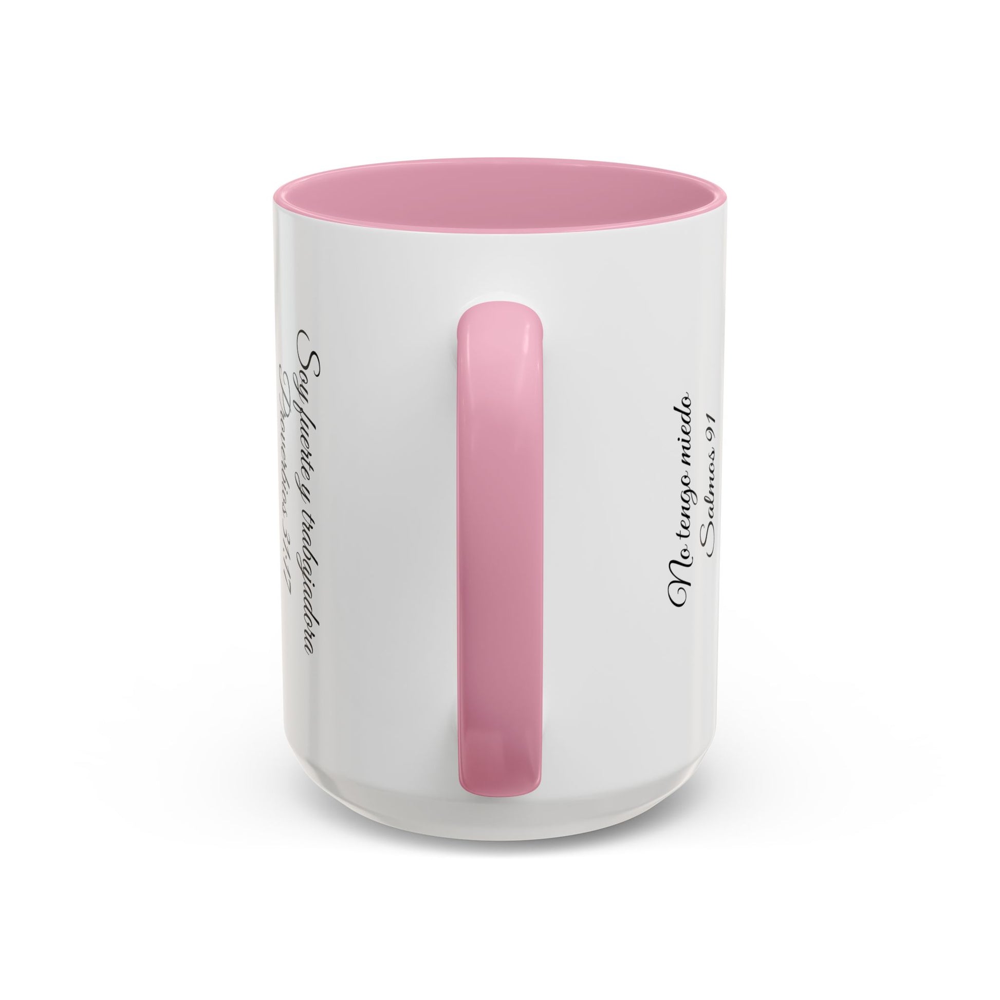 Single Mom Affirmation Mug — 14 Bible Verses (11oz & 15oz, Colorful)