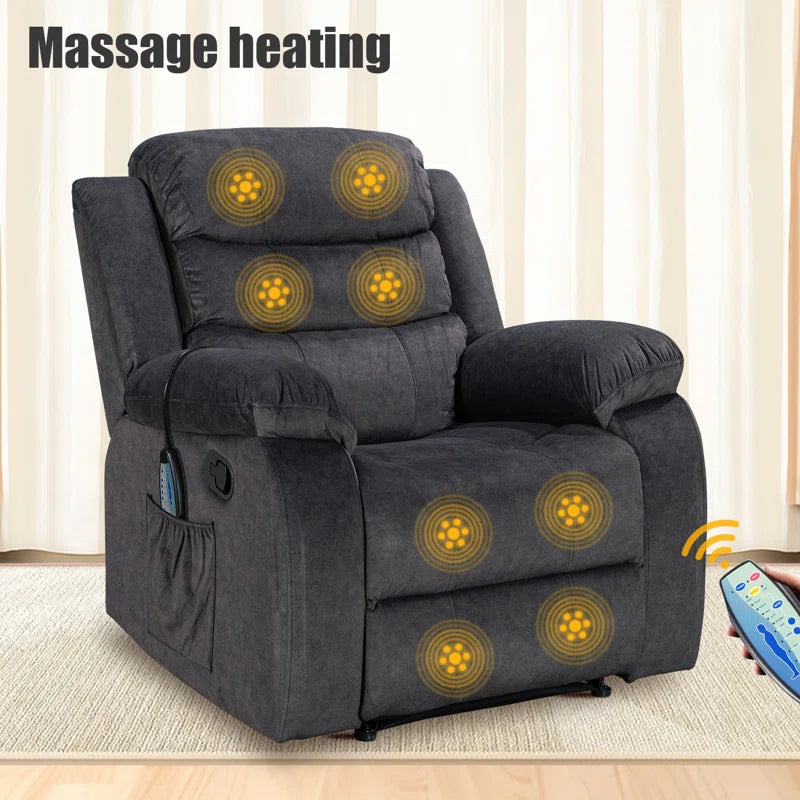 Kokal Recliner Chair with Massage and Heat Functions