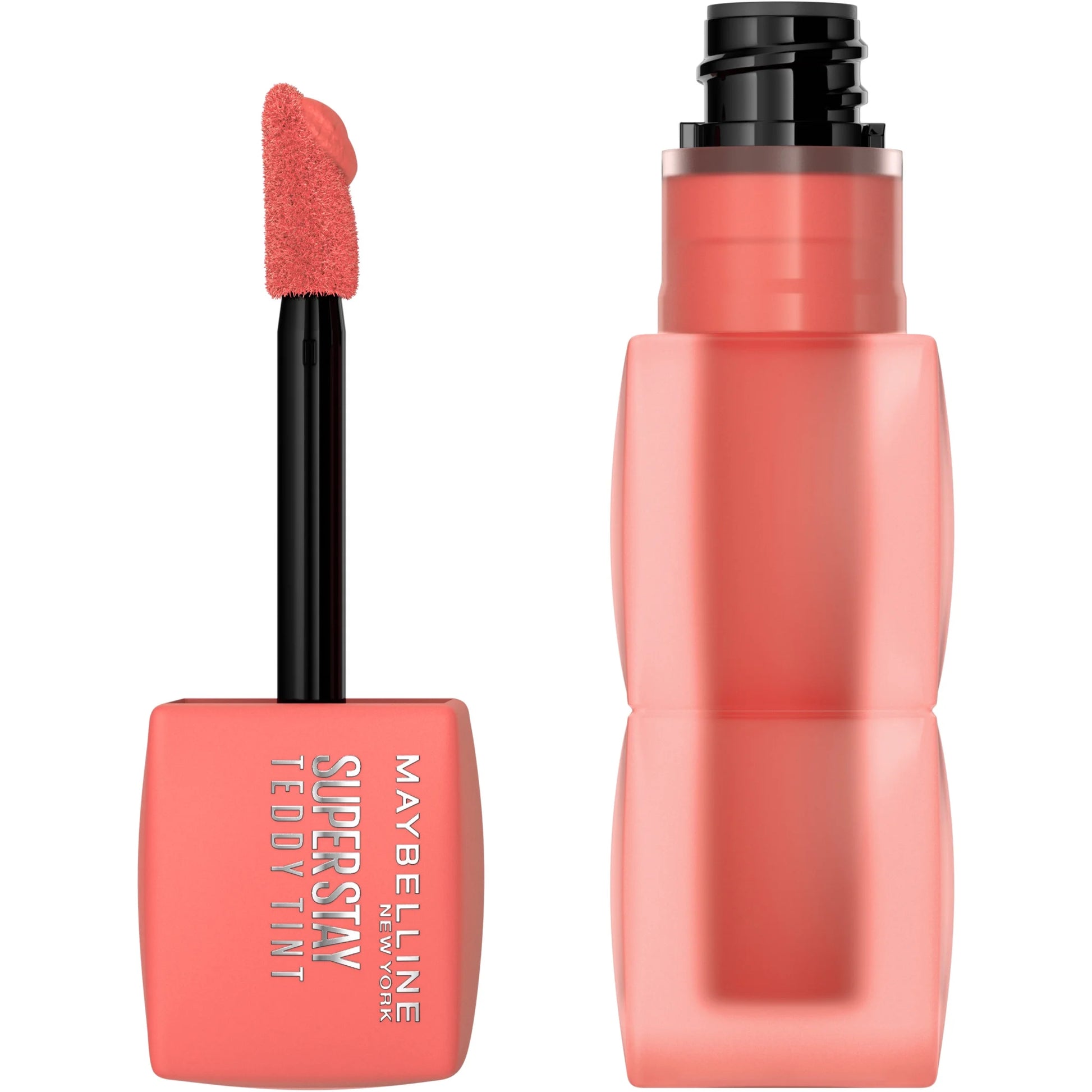 Super Stay Teddy Tint, Long Lasting Matte Lip Stain, Baby Tee, 0.17 Fl Oz