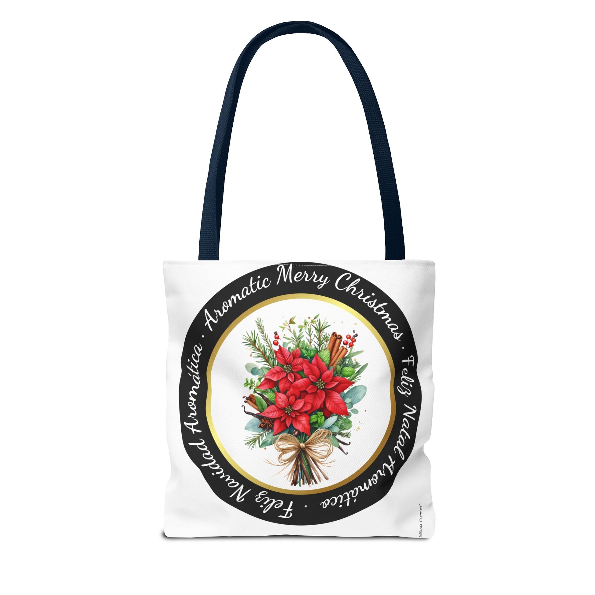 Christmas Herbal Tote Bag in 3 Languages