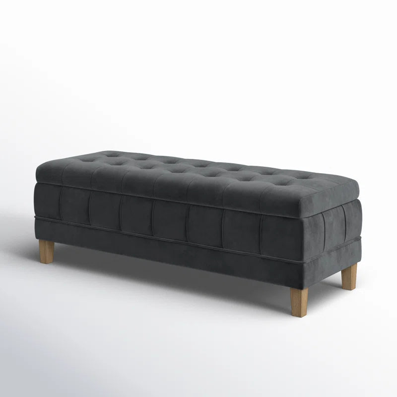 Gloria Velvet Ottoman