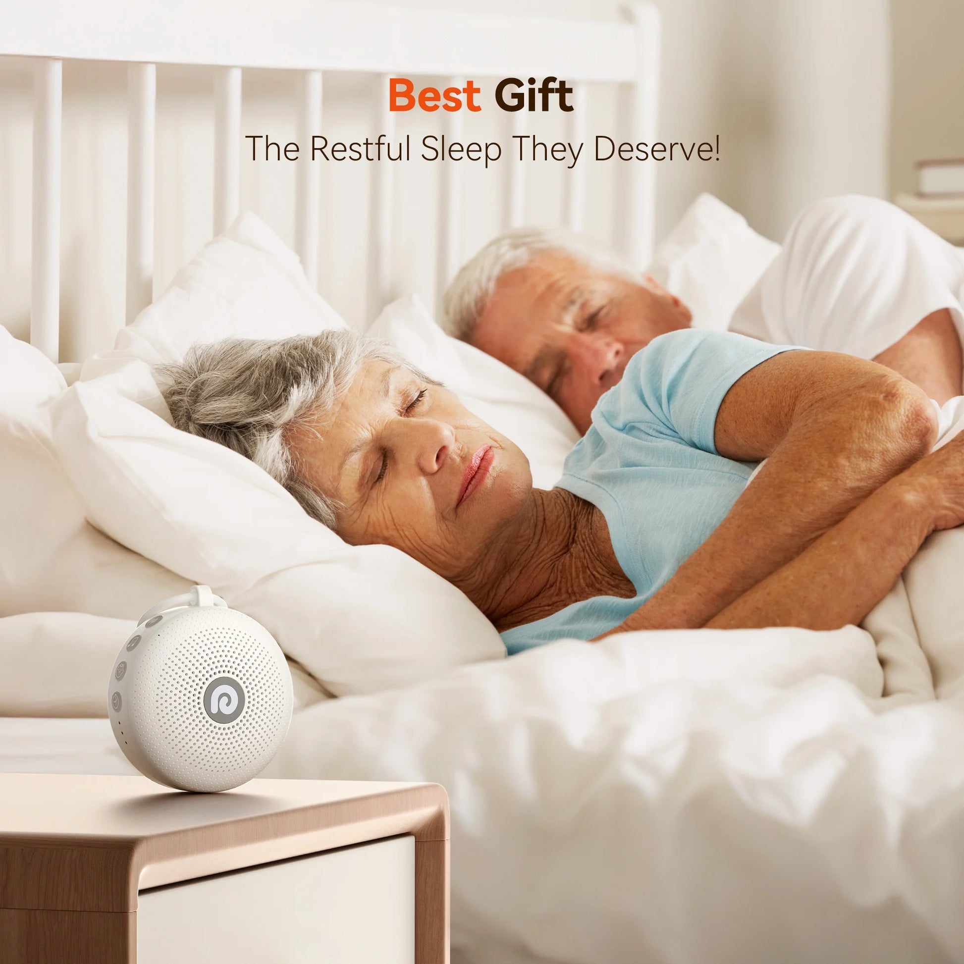 White Noise Sound Machine Portable for Baby Adult Sleep 21 Soothing Sound Therapy for Home Travel