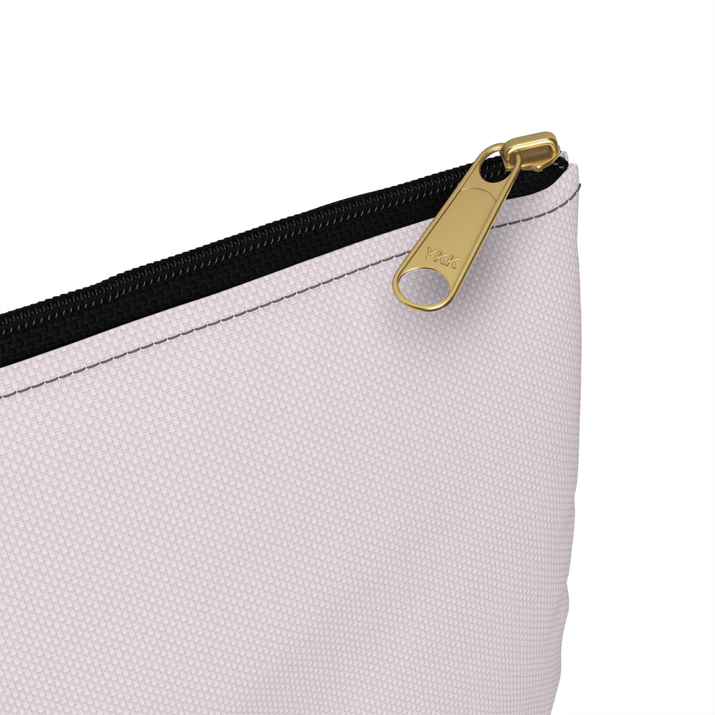 Accessory Pouch — Slow-Living Corner "Rinconcito Calma" & Lavender Tea Bible Quote (Pink, Spanish)