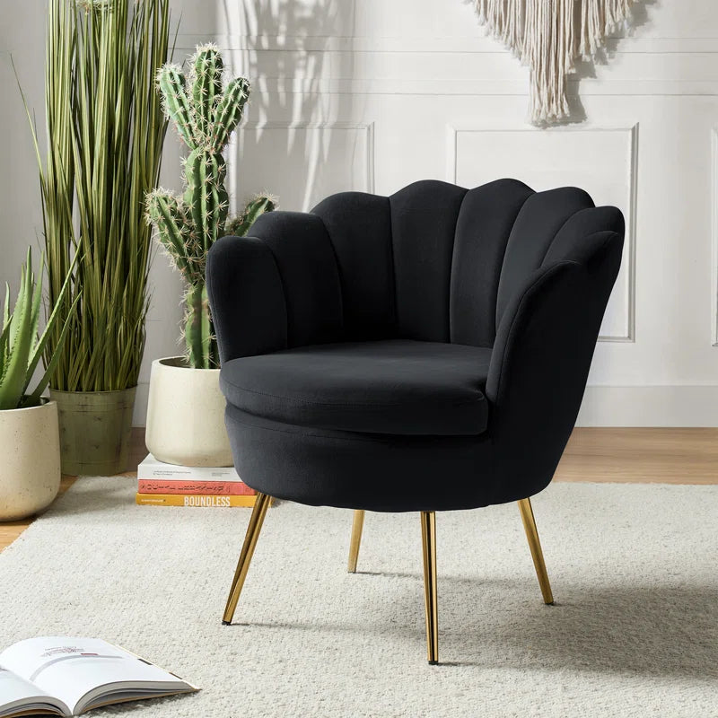 Hendrix Velvet Accent Chair