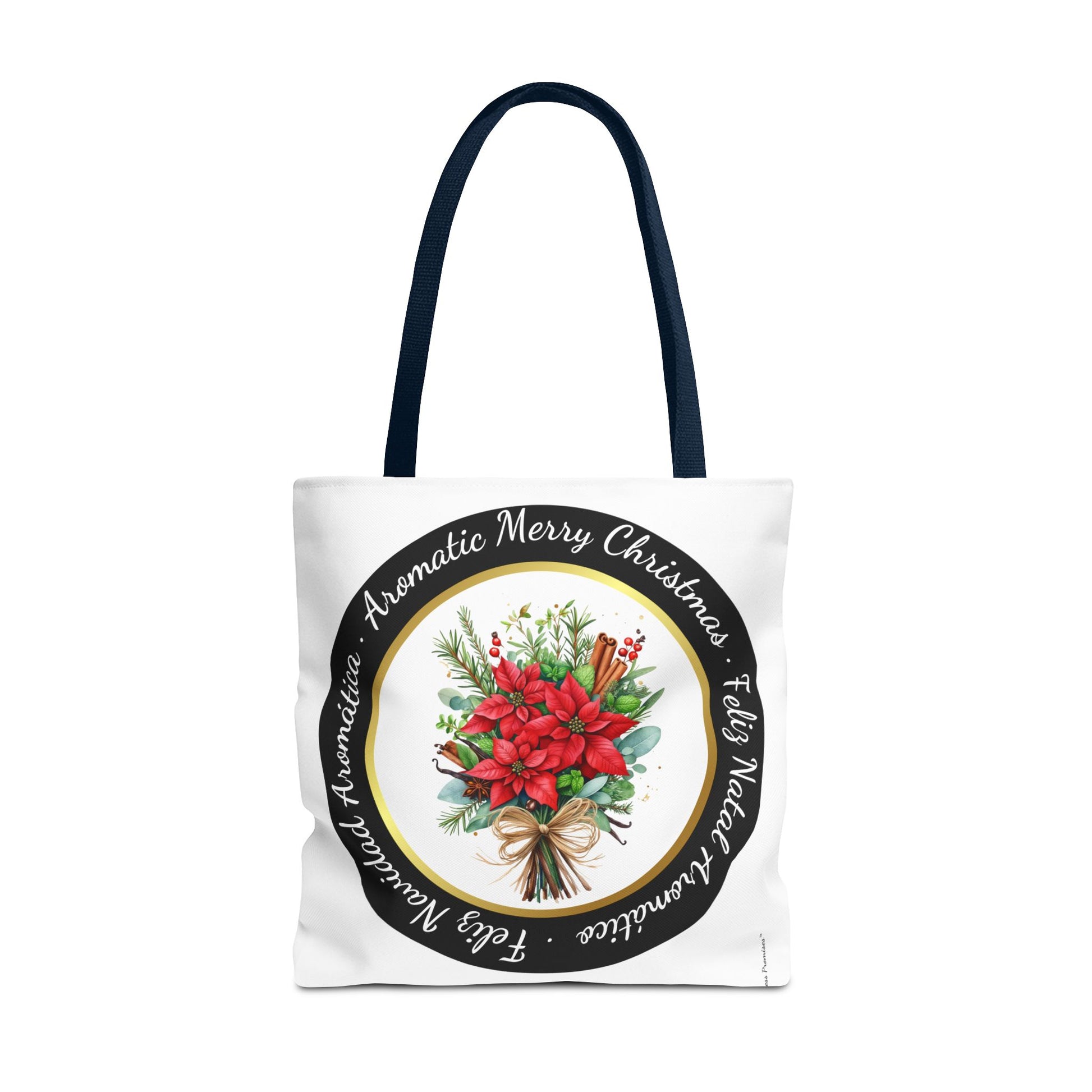 Christmas Herbal Tote Bag in 3 Languages