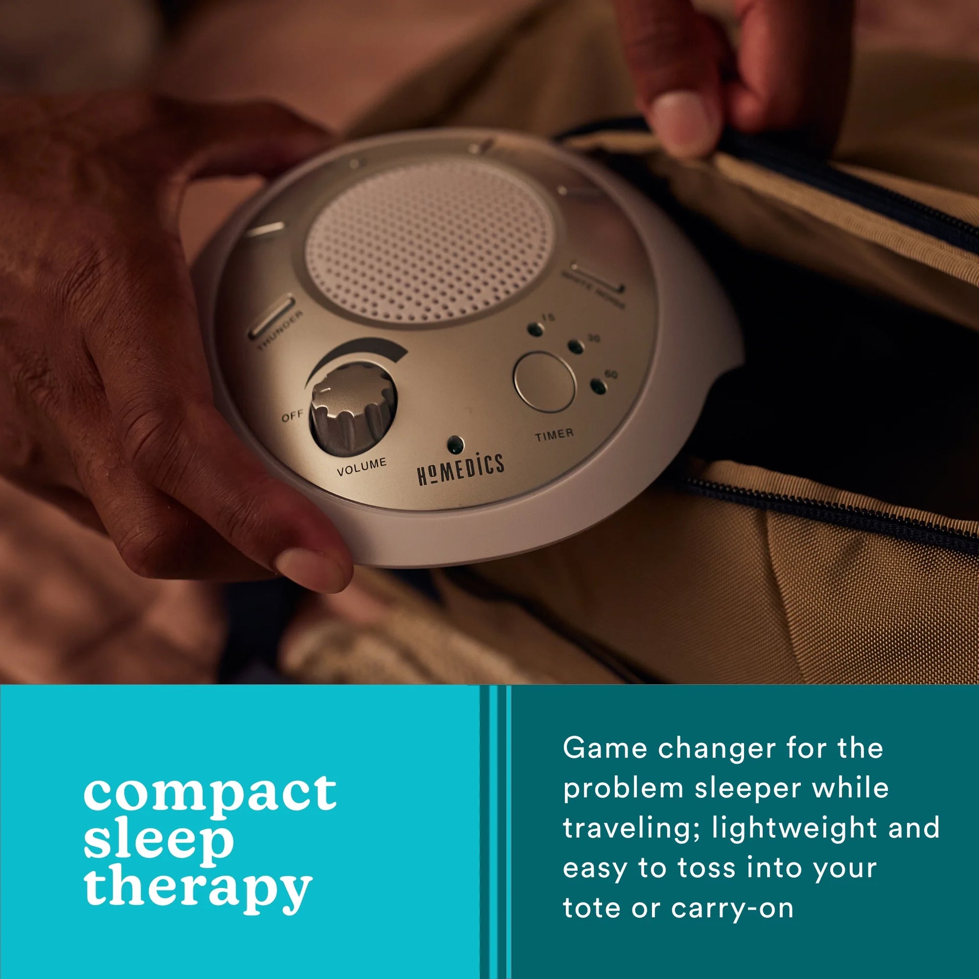 Sound Spa and White Noise Machine, 6 Relaxing Nature Sounds, Sound Therapy for Home, Office, Nursery