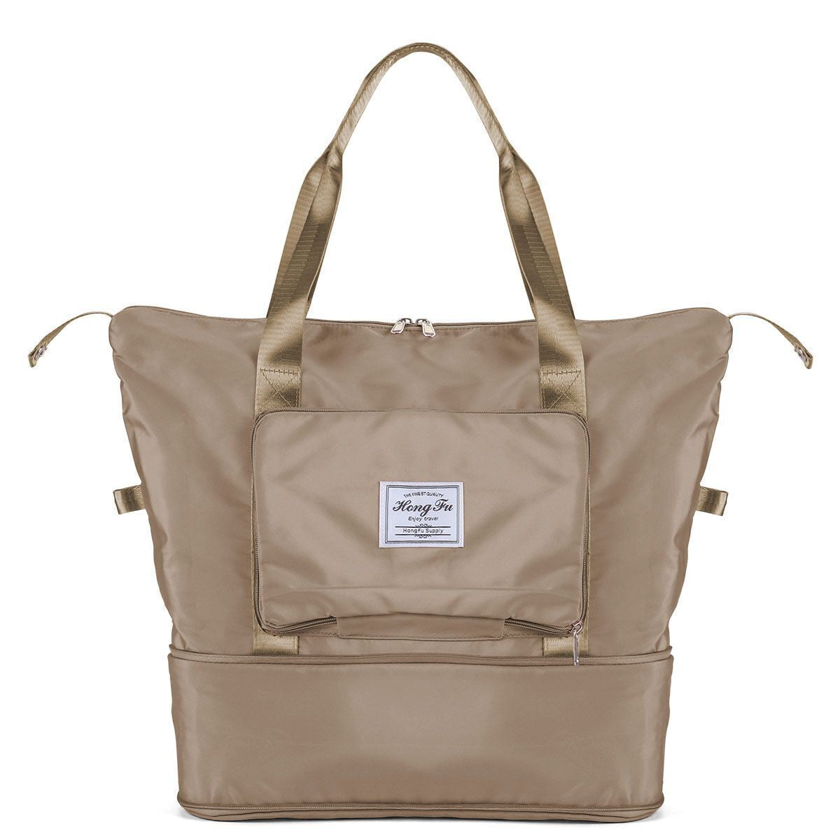 Spacious & Stylish Waterproof Travel Duffel Bag for Women - Collapsible & Expandable!