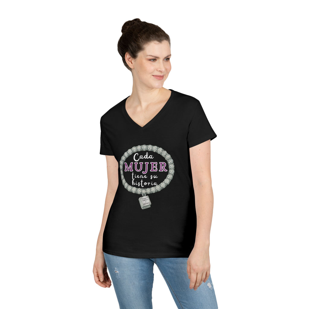 "Cada Mujer tiene su Historia, Publica o Secreta" T-Shirt
