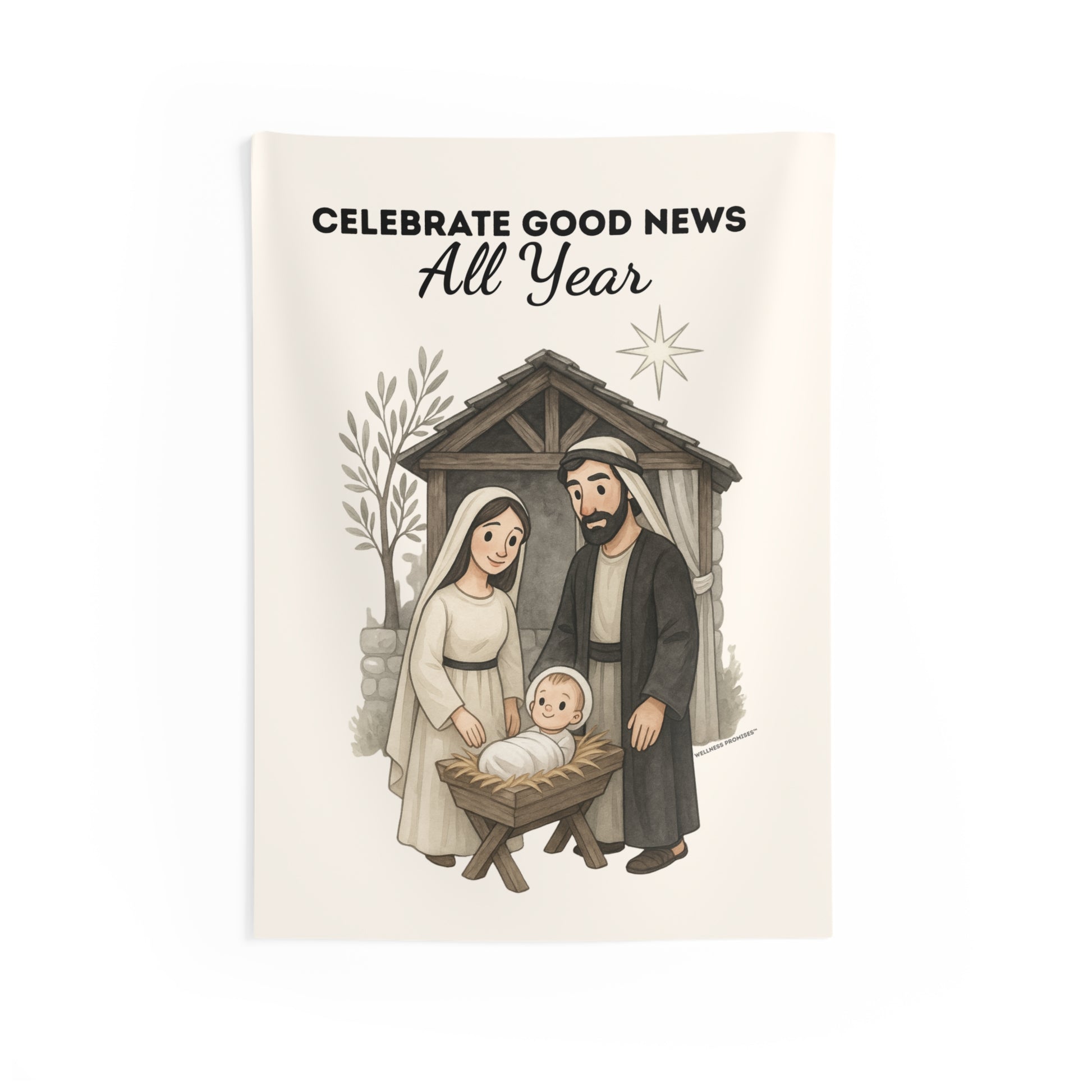 Nativity Tapestry- Celebrate Good News All Year