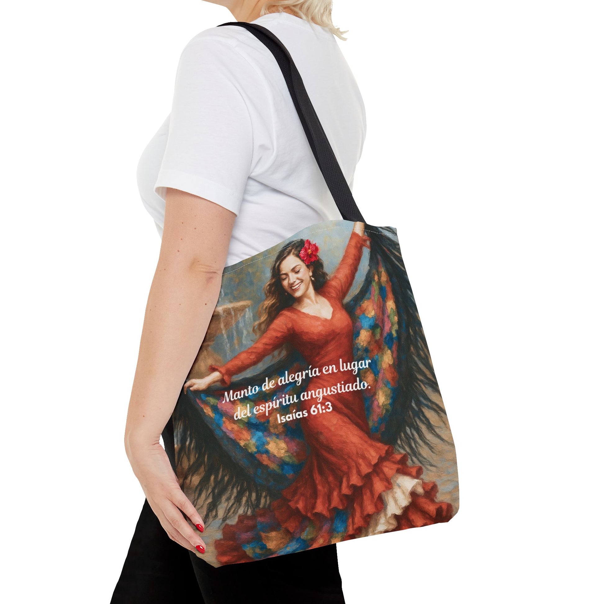 Tote Bag para Estudio Bíblico para Solteras- Bulto para Journaling- 52 Historias para Solteras Resilientes