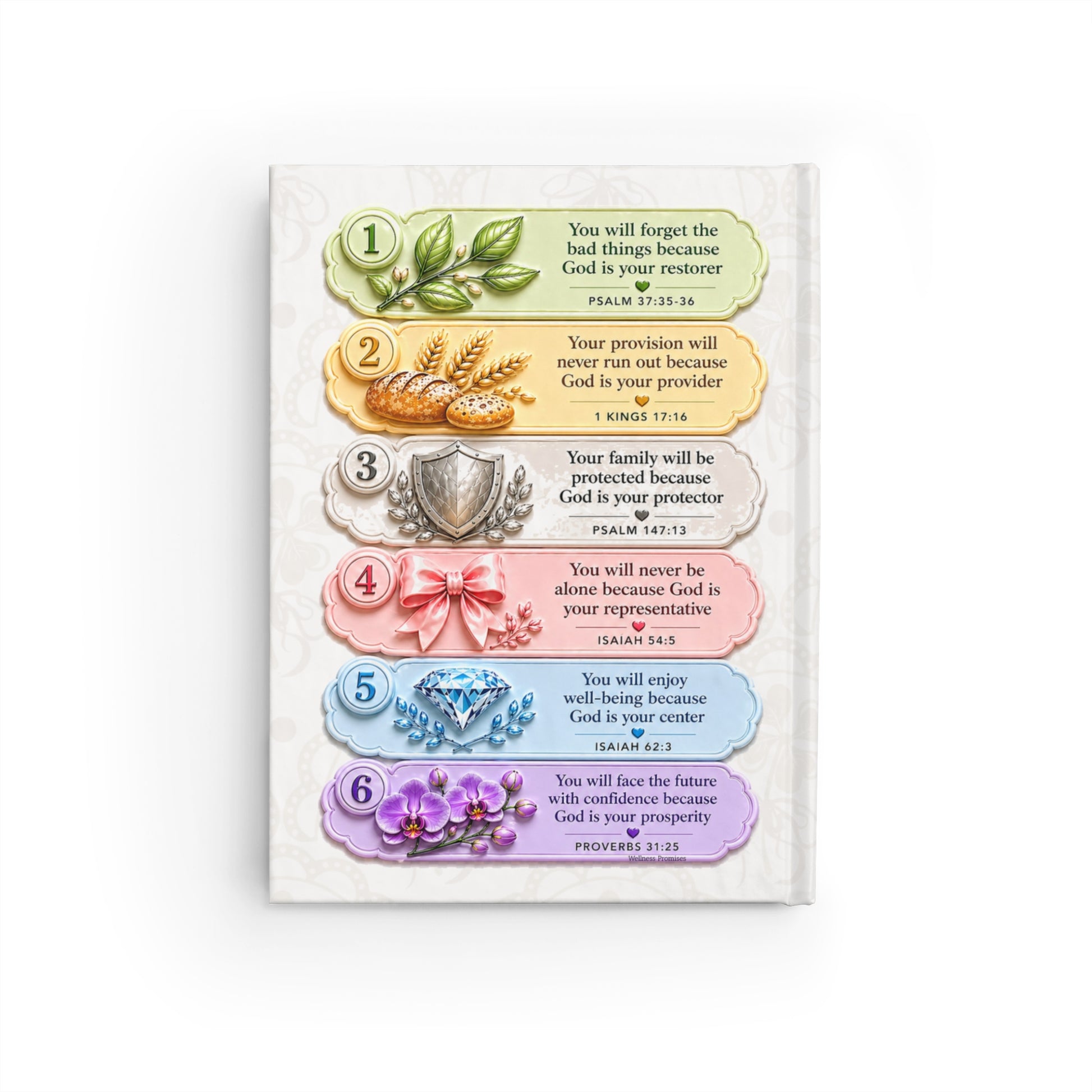 Journal — "6 Promises for Single Women" Ruled Notebook
