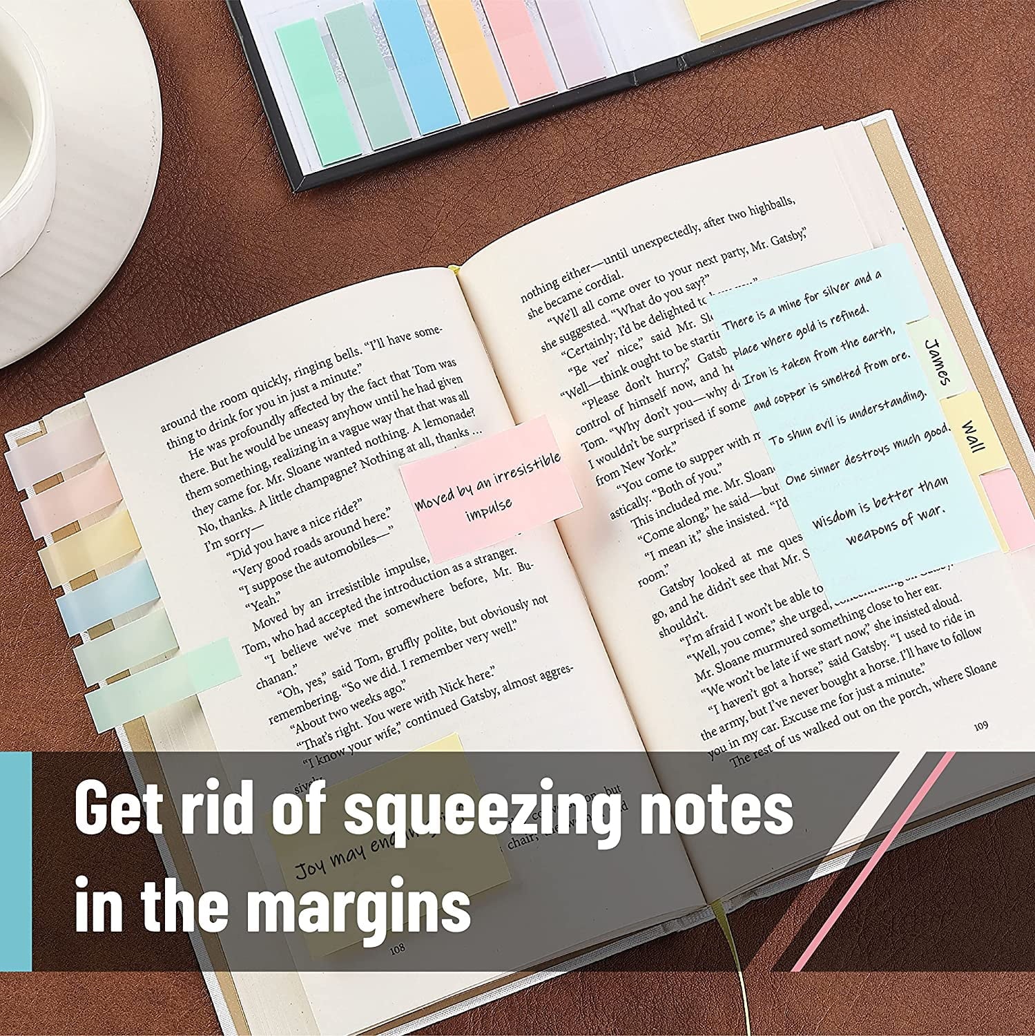 - Sticky Notes Set, 410 Pack, Pastel Colors, Sticky Notes Tabs, Divider Sticky Notes, Office Supplies