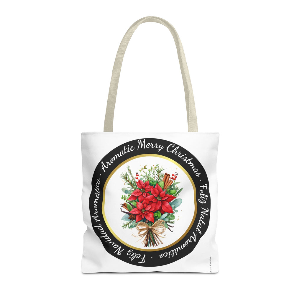 Christmas Herbal Tote Bag in 3 Languages