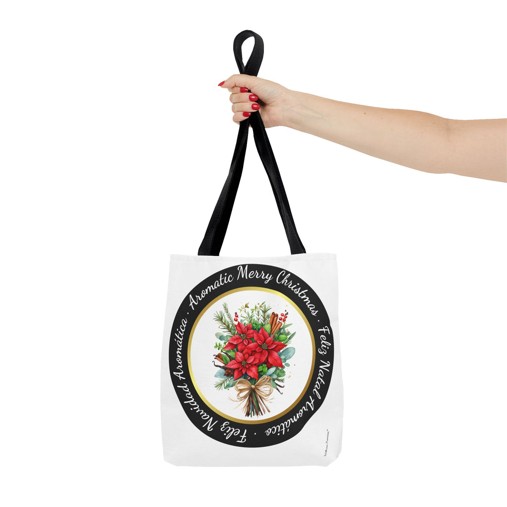 Christmas Herbal Tote Bag in 3 Languages