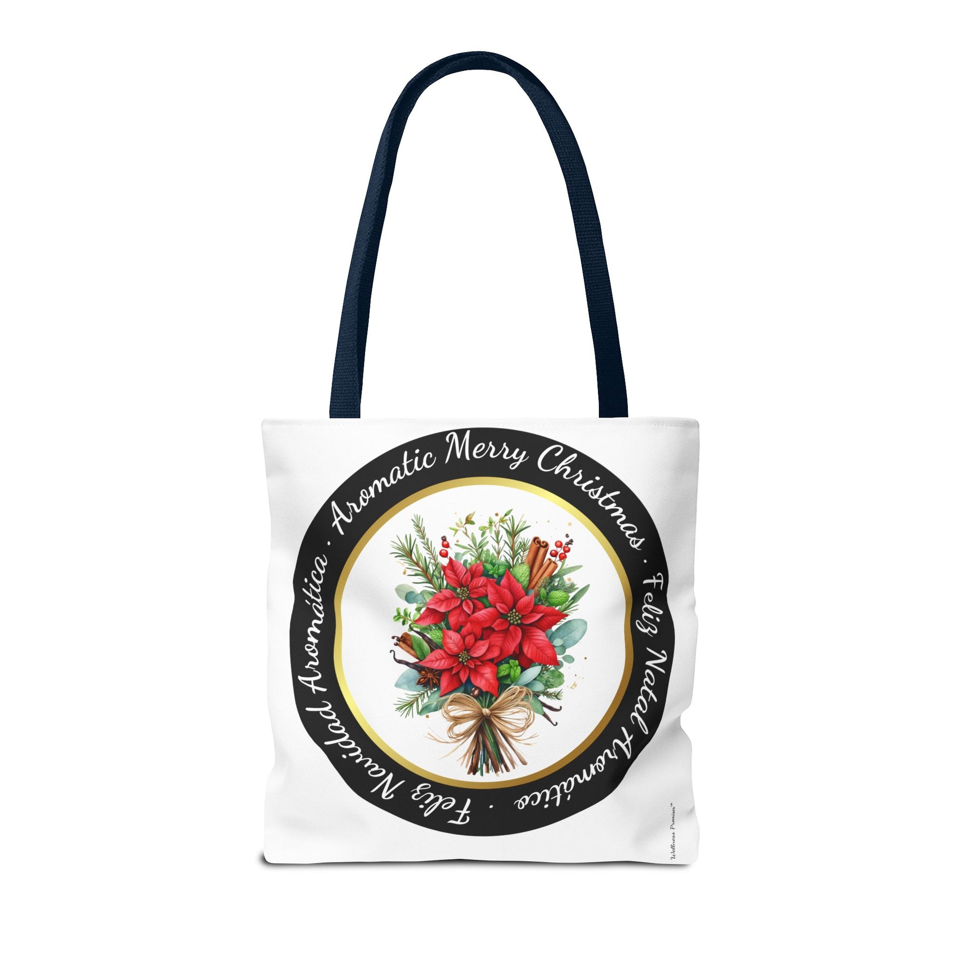 Christmas Herbal Tote Bag in 3 Languages