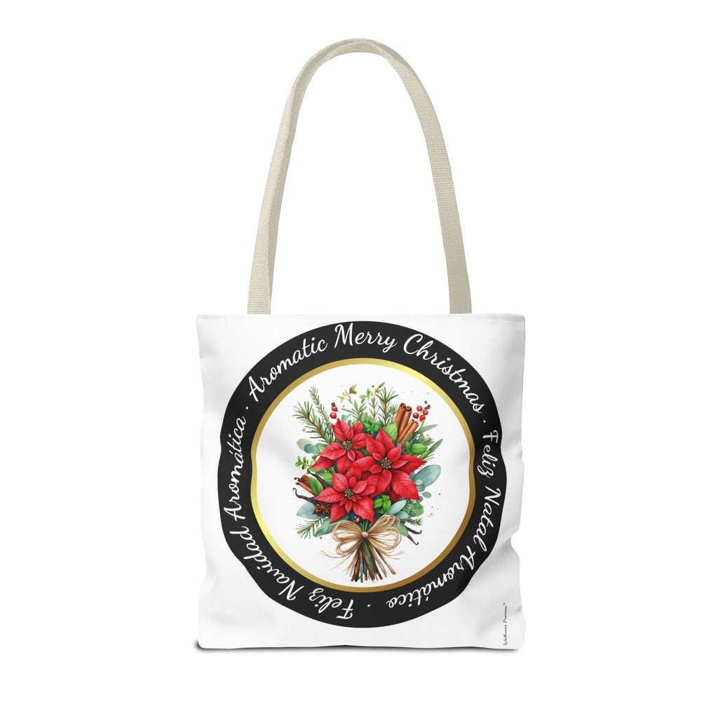 Christmas Herbal Tote Bag in 3 Languages