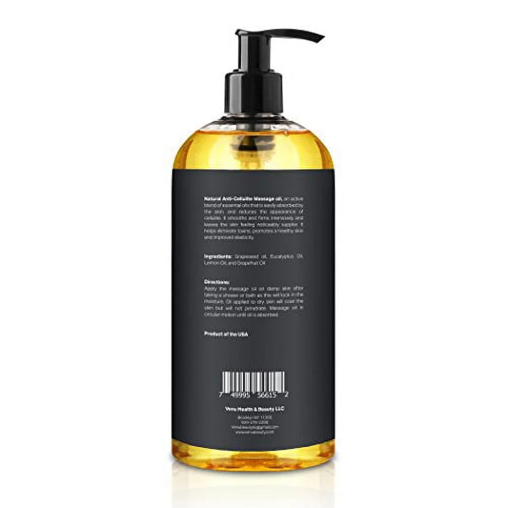 Massage Oil 100% All Natural Deep, Tightens, and Tones Skin Moisturizes