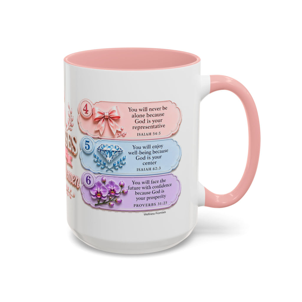 Mug — “6 Promises for Single Women” Inspirational Christian Coffee Mug