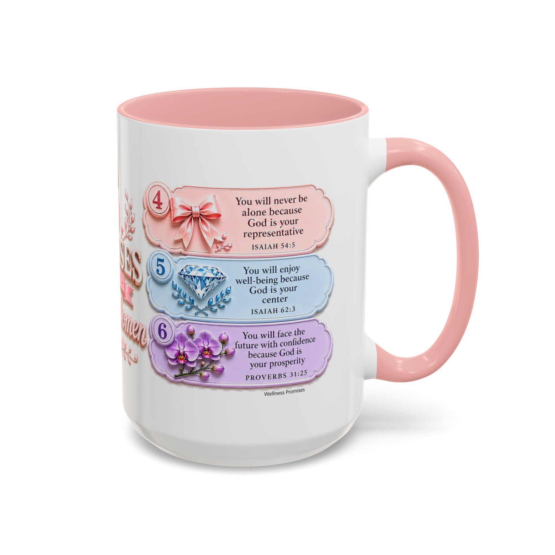 Mug — “6 Promises for Single Women” Inspirational Christian Coffee Mug