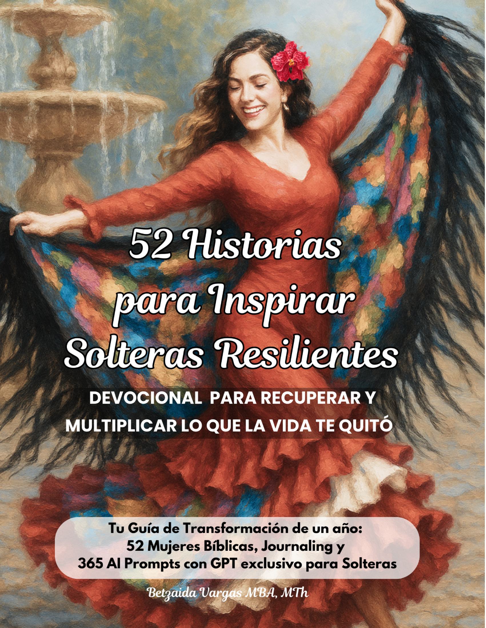 (tapa blanda) 52 Historias para Inspirar Solteras Resilientes: Devocional para recuperar y multiplicar lo que la vida te quitó