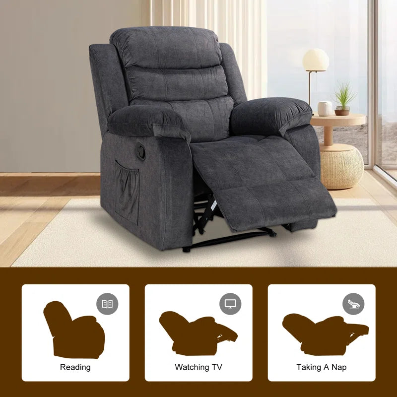 Kokal Recliner Chair with Massage and Heat Functions