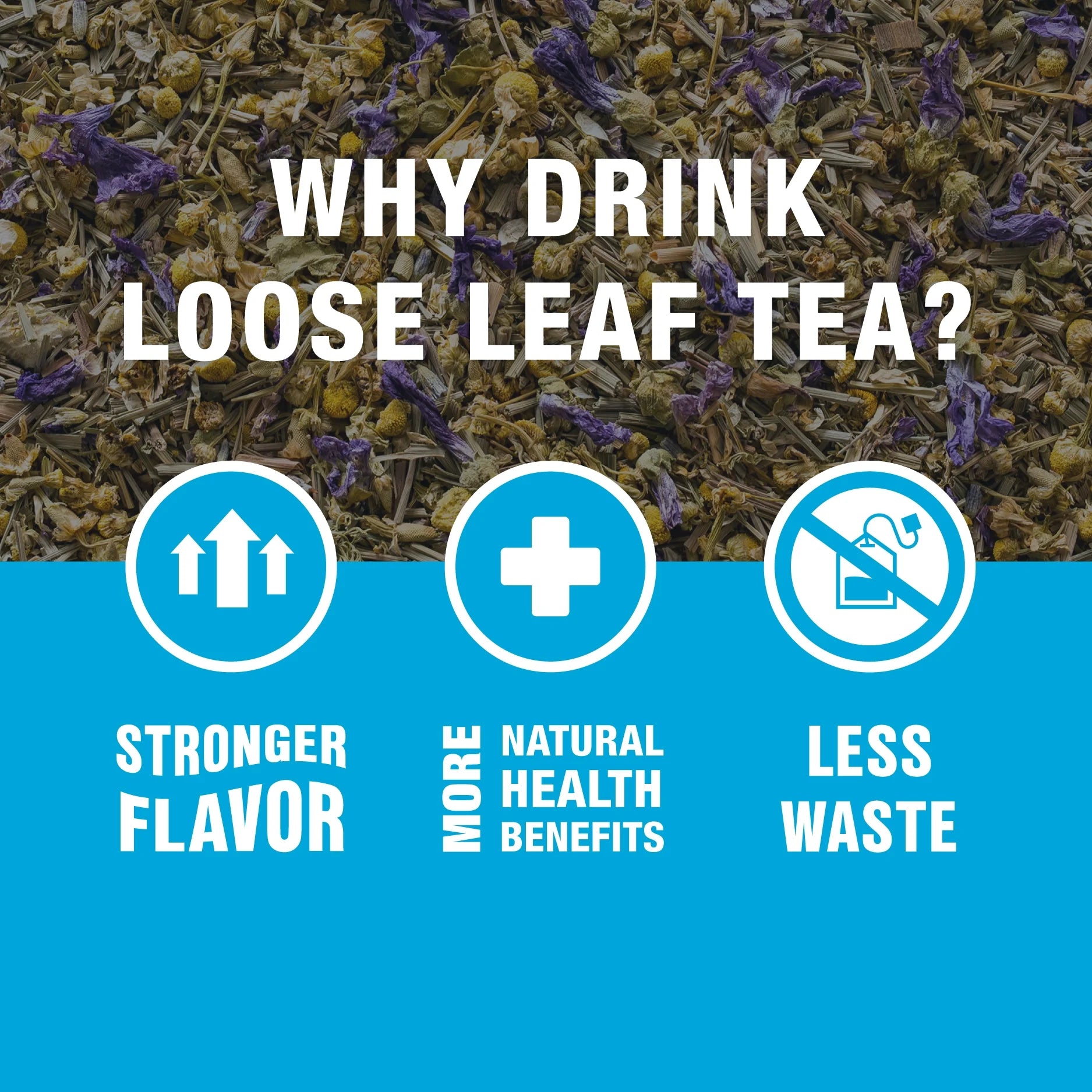 - Lavender Chamomile, Relaxer Loose Leaf Herbal Tea, Caffeine Free, Gmo-Free, Make Hot or Iced Tea & Brews up to 25 Cups - (0.9 Ounce X 6 ) Resealable Pouch