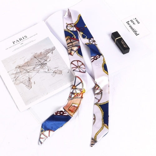 Headband Small Ribbon Scarf | Bag Scarf Silk Scarves | Handle Bags