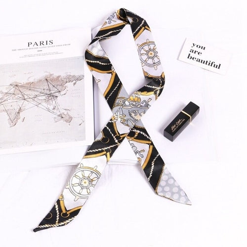Headband Small Ribbon Scarf | Bag Scarf Silk Scarves | Handle Bags
