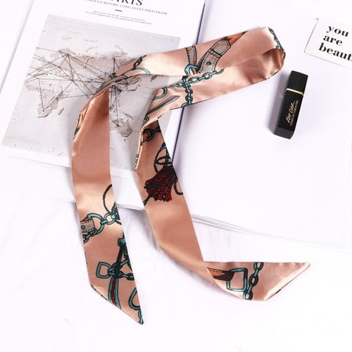 Headband Small Ribbon Scarf | Bag Scarf Silk Scarves | Handle Bags
